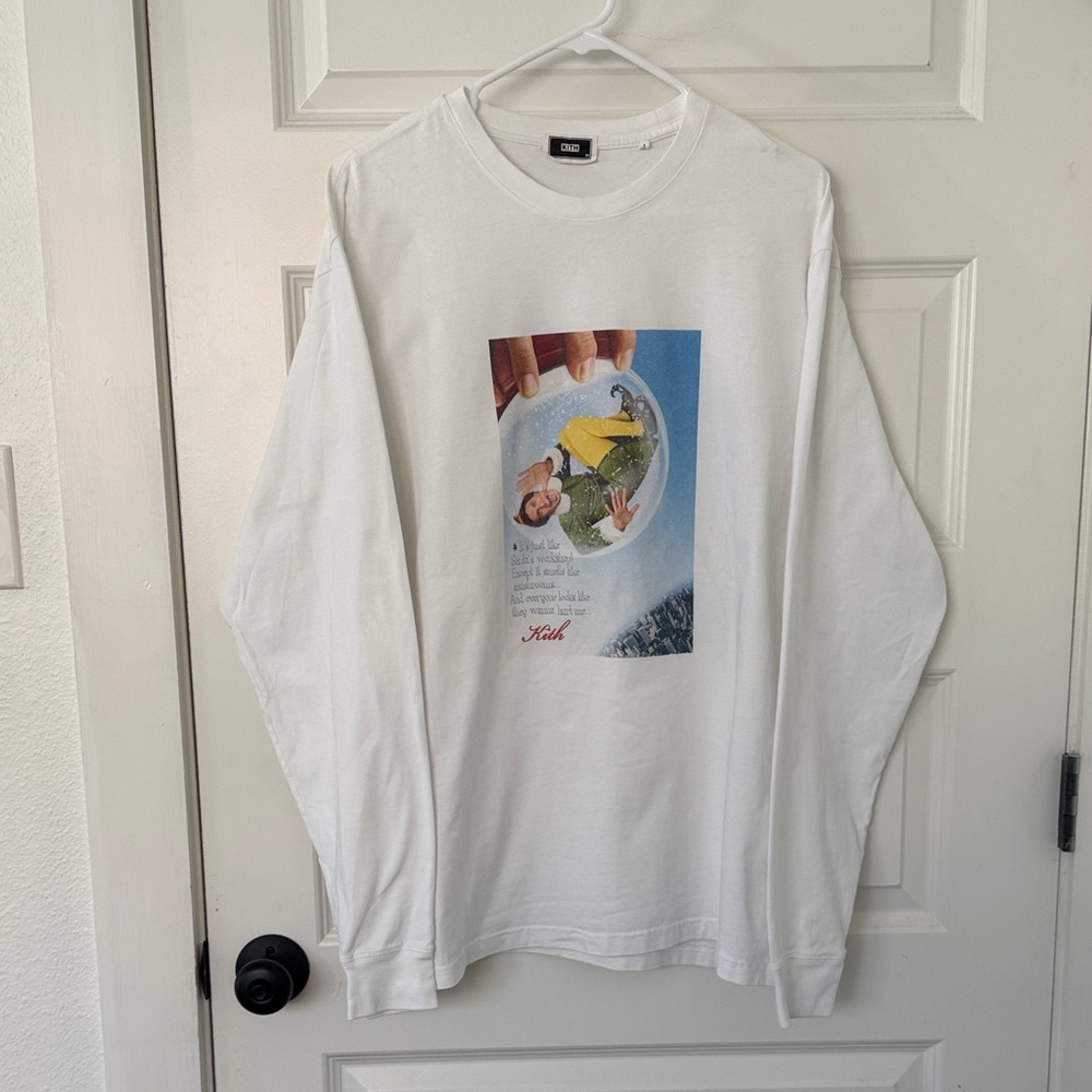 KITH Elf white long sleeve